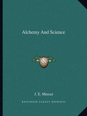 Book cover for Alchemy and Science