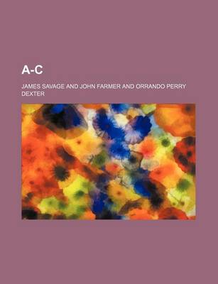 Book cover for A-C