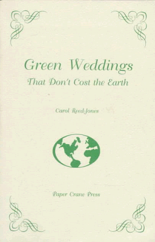 Book cover for Green Weddings That Don't Cost the Earth