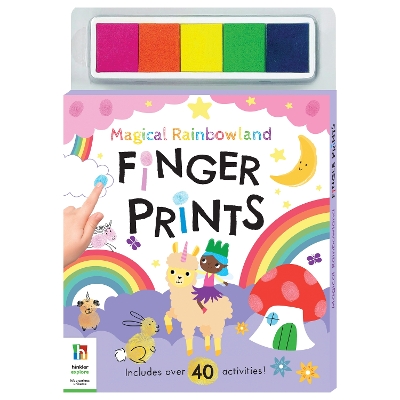 Book cover for Magical Rainbowland Finger Prints