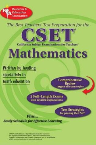 Cover of CSET Mathematics