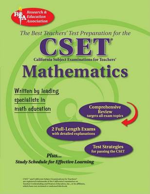 Book cover for CSET Mathematics