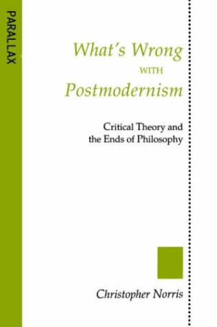 Cover of What's Wrong with Postmodrnsm CB