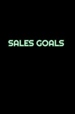 Cover of Sales Goals