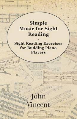 Book cover for Simple Music for Sight Reading - Sight Reading Exercises for Budding Piano Players