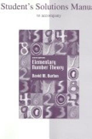 Cover of Student's Solutions Manual to Accompany Elementary Number Theory