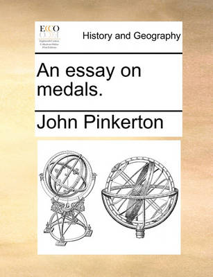 Book cover for An essay on medals.