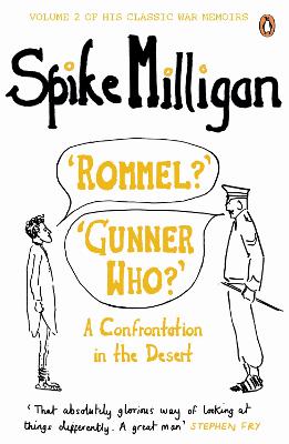 Book cover for 'Rommel?' 'Gunner Who?'