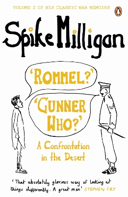 Book cover for 'Rommel?' 'Gunner Who?'