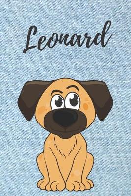 Book cover for Leonard Hunde-Notizbuch / Malbuch / Tagebuch