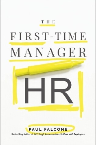 Cover of The First-Time Manager: HR