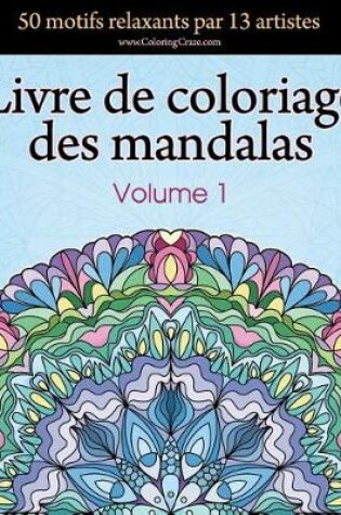 Cover of Livre de coloriage des mandalas