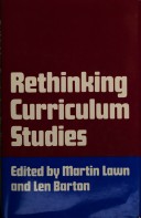 Book cover for Rethinking Curriculum Studies