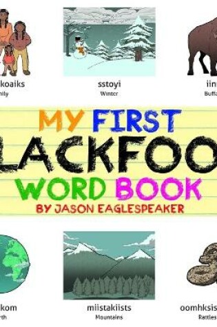 Cover of My First Blackfoot Word Book
