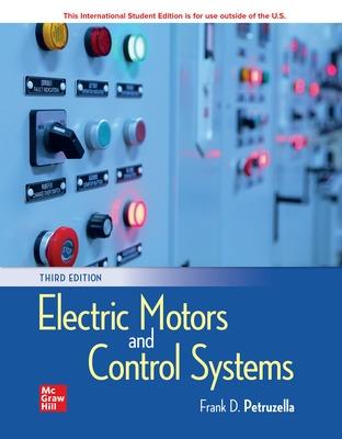 Book cover for ISE Electric Motors and Control Systems