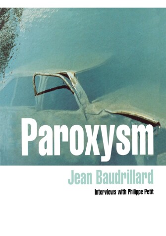 Book cover for Paroxysm