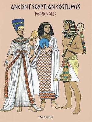 Book cover for Ancient Egyptian Costumes Paper Dolls