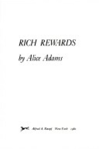 Cover of Rich Rewards