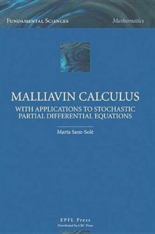 Cover of Malliavin Calculus with Applications to Stochastic Partial Differential Equations