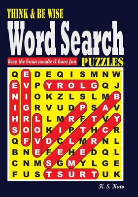 Book cover for Think & be Wise Word Search Puzzles