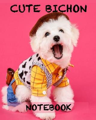 Book cover for Cute Bichon Notebook