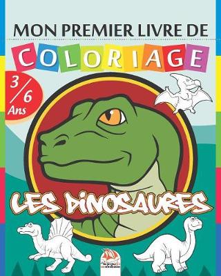 Book cover for Mon premier livre de coloriage - Les dinosaures