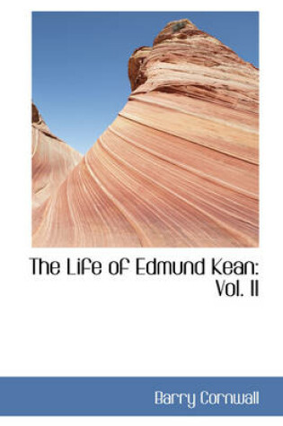 Cover of The Life of Edmund Kean