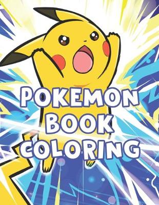 Book cover for Pokemon Book Coloring