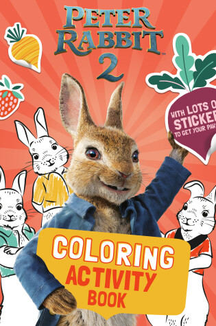 Cover of Peter Rabbit 2 Coloring Activity Book