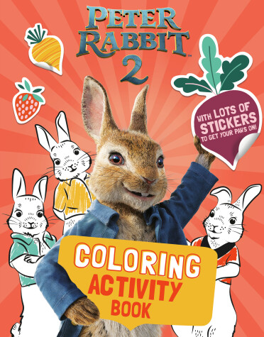 Cover of Peter Rabbit 2 Coloring Activity Book