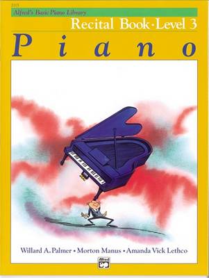 Book cover for Alfred's Basic Piano Library Recital 3