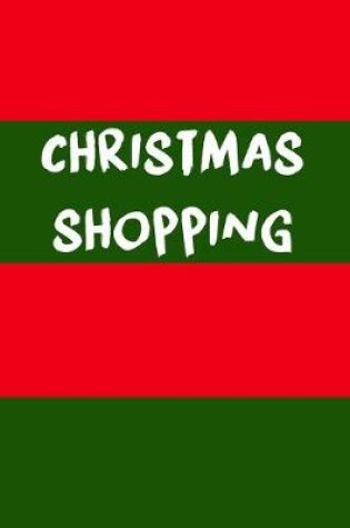 Cover of Christmas Shopping