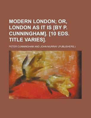 Book cover for Modern London