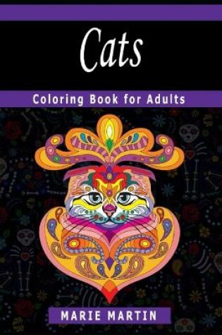 Cover of Cats Coloring Book for Adults
