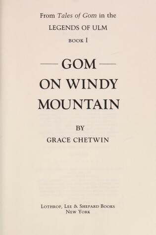 Cover of Gom on Windy Mountain