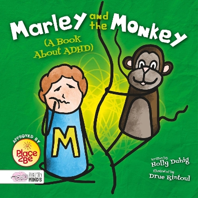 Book cover for Marley and the Monkey (A Book About ADHD)