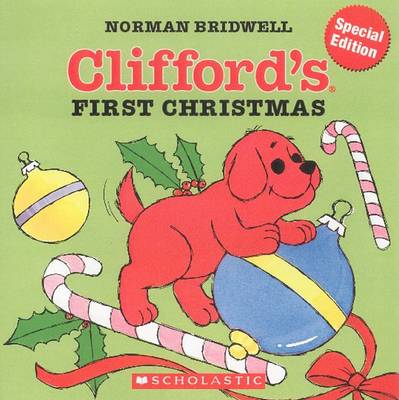 Book cover for Clifford's First Christmas