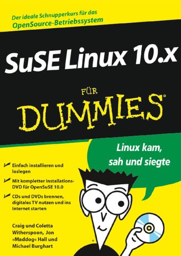 Cover of SuSE Linux 9.3 Fur Dummies