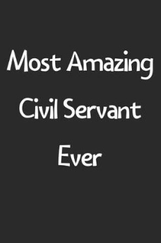 Cover of Most Amazing Civil Servant Ever