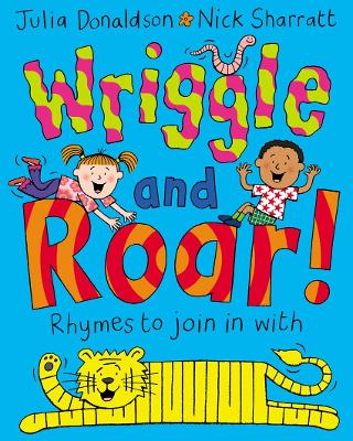 Book cover for Wriggle and Roar!