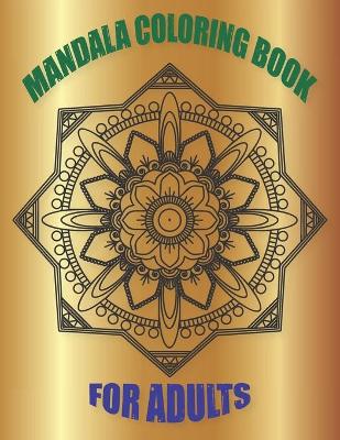 Book cover for Mandala Coloring Book for Adults