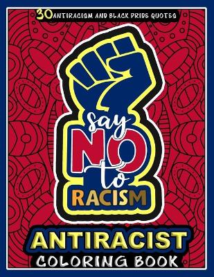 Book cover for Antiracist Coloring Book