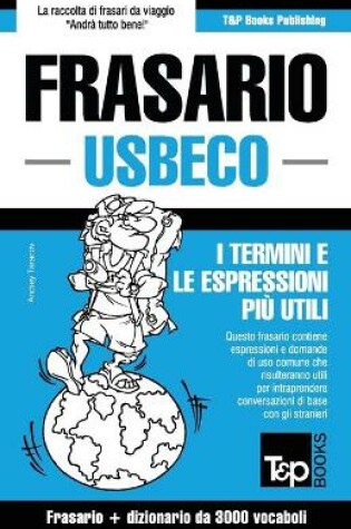 Cover of Frasario Italiano-Usbeco e vocabolario tematico da 3000 vocaboli