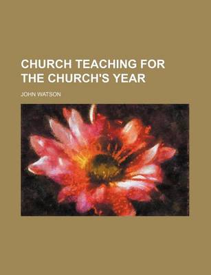 Book cover for Church Teaching for the Church's Year