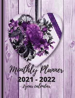 Book cover for 2 Year Calendar 2021-2022 Monthly Planner