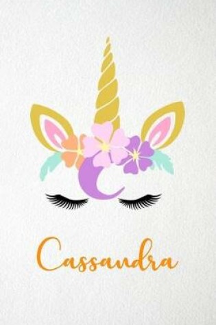 Cover of Cassandra A5 Lined Notebook 110 Pages