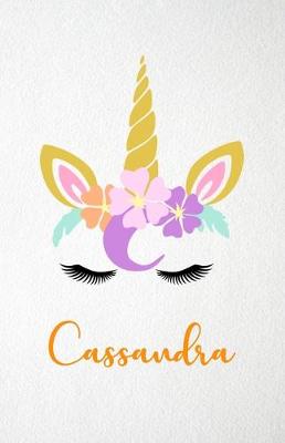 Book cover for Cassandra A5 Lined Notebook 110 Pages