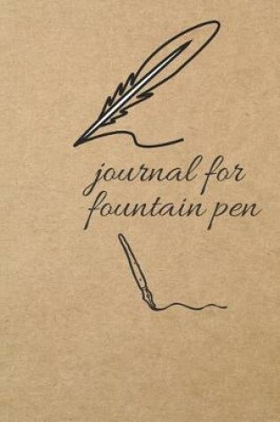 Cover of Journal for Fountain Pen