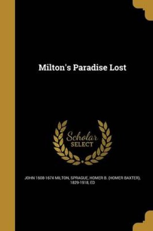 Cover of Milton's Paradise Lost