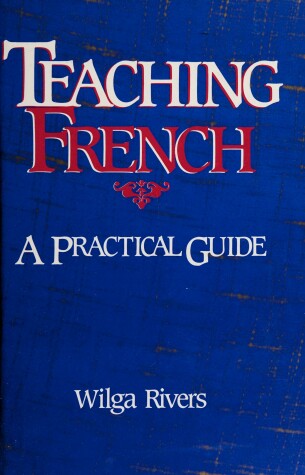 Book cover for Teaching French